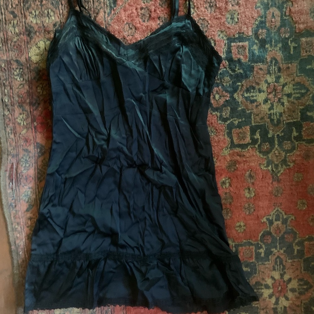 Vintage Black Chemise
